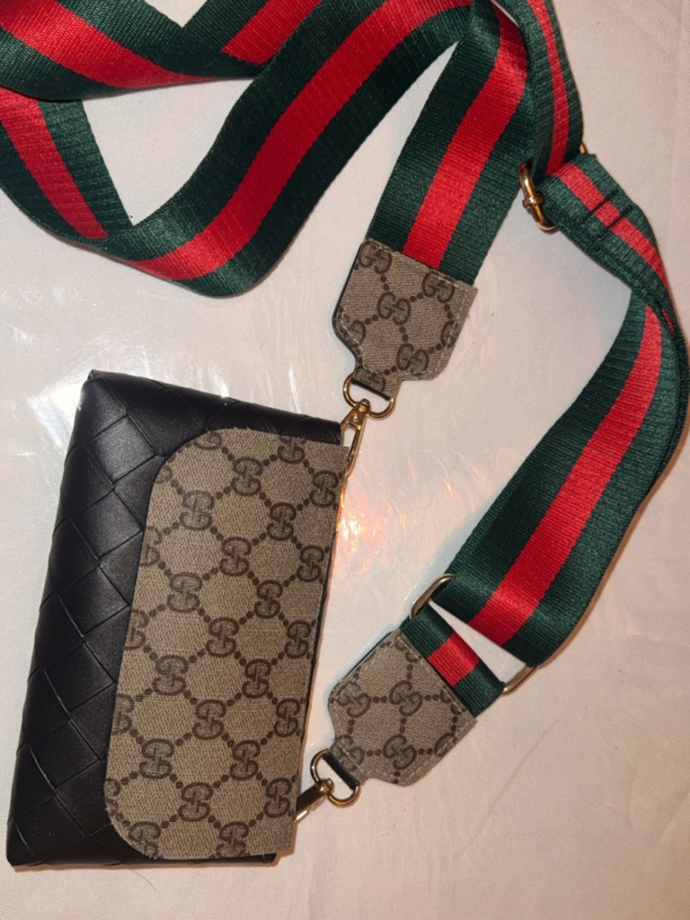 REWORKED Gucci upcycled bag